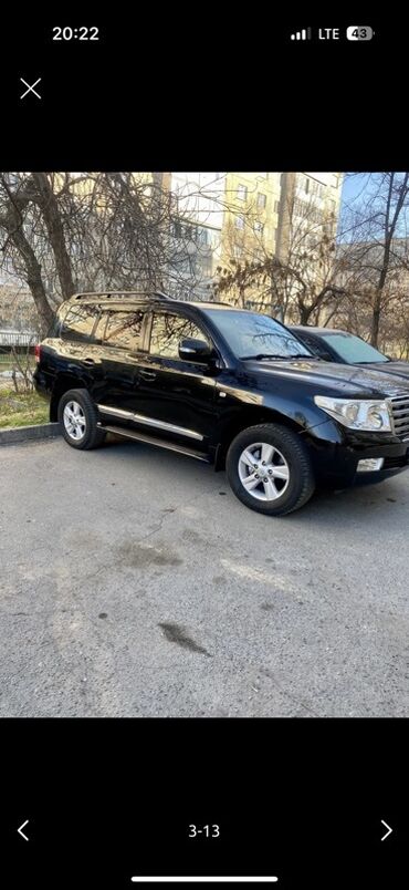 Toyota: Toyota Land Cruiser: 2008 г., 4.7 л, Газ, Внедорожник
