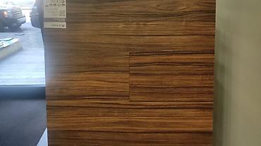 vinil panel: Vinil döşəmə paneli – taxta teksturalı, isti qəhvəyi rəng - Material — 6