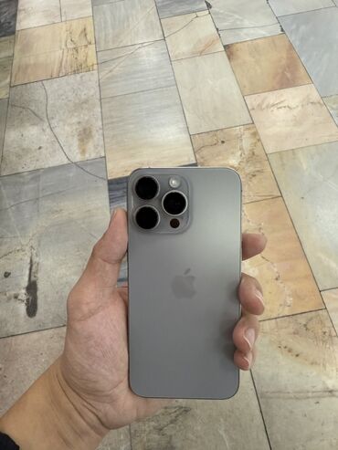айфон 15 новый: IPhone 15 Pro Max, Б/у, 256 ГБ, Natural Titanium, Коробка, 87 %