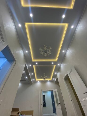 Натяжной потолок: Натяжной потолок Глянцевое, Матовое, 3D потолки Гарантия, Бесплатная консультация, Бесплатный замер — 4