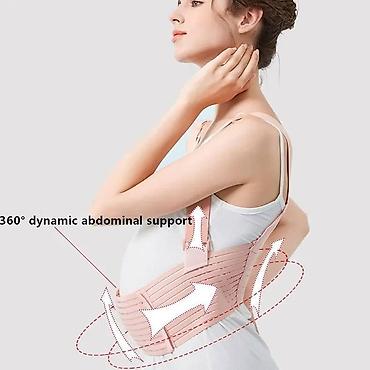 Medical Supplies: Anatomski pojas za trudnice sa naramenicama, koji služi kao ortopedsko — 6