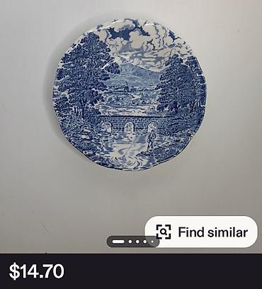 Kuhinjski setovi: Engleski duboki tanjiri Crown Ducal iz 70ih.god. Engleski duboki — 3