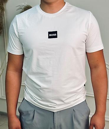 armani: Мужская футболка, M, 3XL, XL, Emporio Armani, Новый, цвет - Коричневый — 6