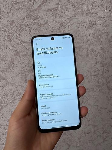 usb yaddaş: Redmi 12, 128 GB, rəng - Boz, Düyməli, Sensor, Barmaq izi — 4