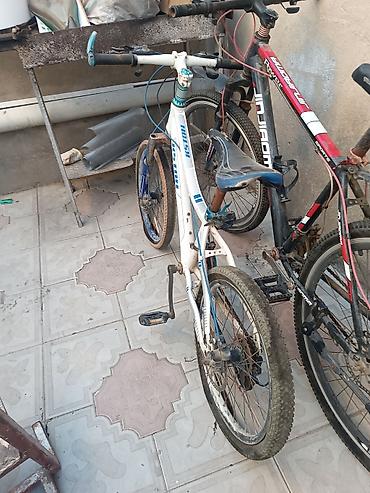 Dağ velosipedləri: İki ədəd velosiped dəsti - Ölçülər: biri 26" təkərli, digəri daha — 5