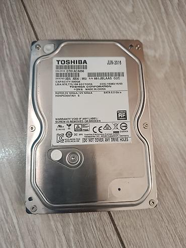 жёсткий диск для пк: Накопитель для ПК, Б/у, Toshiba, HDD, 512 ГБ, 3.5", Для ПК — 1
