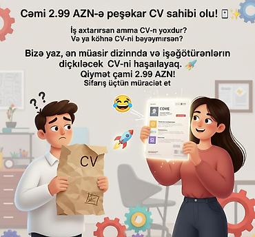 internet iş: Peşəkar CV hazırlanması xidməti - Müasir, işəgötürənləri cəlb edən — 1