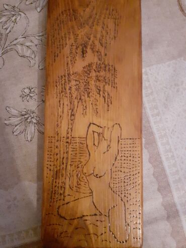 Şəkillər, tablolar: Yağlı boya ilə əl işləri və ağacdan olan əl işləri — 23