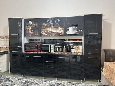 купить кофе аппарат: Кухонный гарнитур, Б/у, цвет - Черный, Металл, Самовывоз — 1