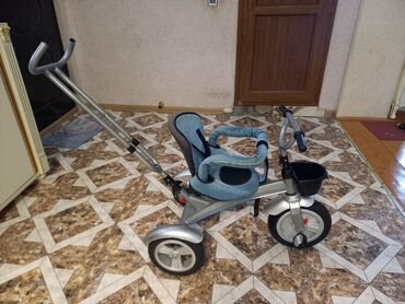 Uşaq velosipedləri: Uşaq üçtəkərli velosipedi + ( maşin hediyye ) 250 azn alinib. cox — 5
