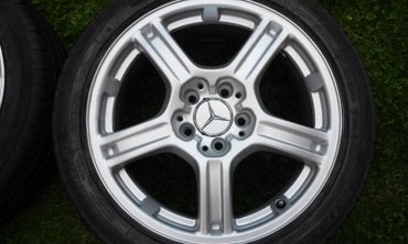 Gume i felne: Mercedes Alu felne amg 17 5x112 7j et54 aluminijumske felne za amg — 6
