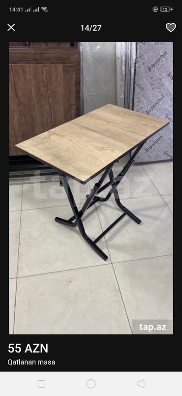 Masalar: Yeni, Açılan, Laminat, Dördbucaq masa — 18