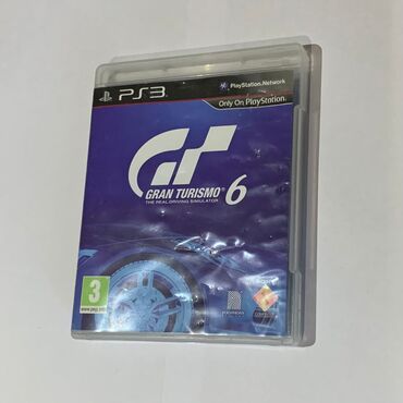 Oyun diskləri və kartricləri: Gran Turismo 6 (PS3) . Tam İdeal Vəziyyətdədir Jelatində Cızıqlar Var