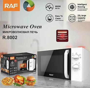 susler soba: Mikrodalğalı soba Raf, Ayrıca dayanan, Mikrodalğalar ilə, rəng - Ağ, Yeni — 5