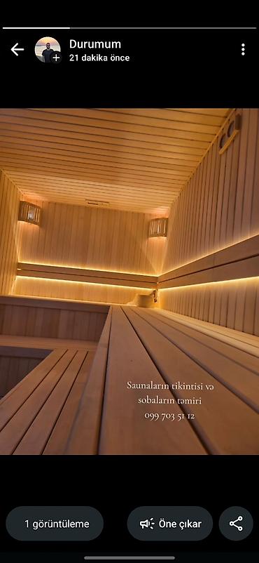 Digər tikinti materialları: Saunaların tikintisi və təmiri. Sauna sobalarının pultlarının təmiri — 11