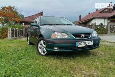 avensis запчасти: Задний Бампер Toyota 2002 г., Б/у, цвет - Зеленый, Оригинал