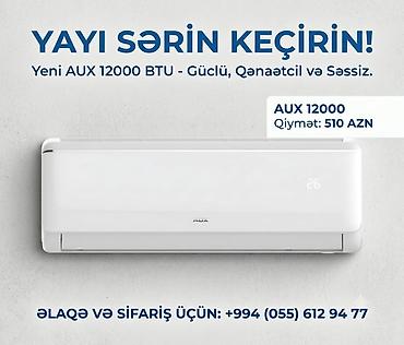 aux 12000: AUX 12000 kondisioner 40"-45" - Güclü soyutma performansı: 12000 BTU — 1