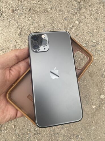 телефон режим 11 про: IPhone 11 Pro, Б/у, 256 ГБ, Black Titanium, Зарядное устройство, Защитное стекло, Чехол, 80 %