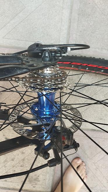 velosipet mtb: Arxa velosiped təkəri komplekti - 26" mtb təkər (şin üzərində qırmızı — 1