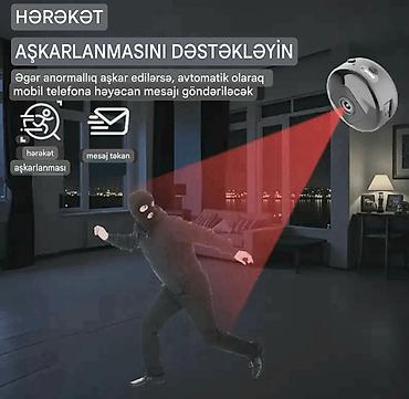 Videomüşahidə: Mini TƏHLÜKƏSİZLİK KAMERALARI satılır. 🔹️Həm — 15