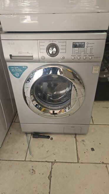 Paltaryuyan maşınlar: Paltaryuyan maşın LG, 6 kq, Avtomat, Qurutmasız, Kredit yoxdur
