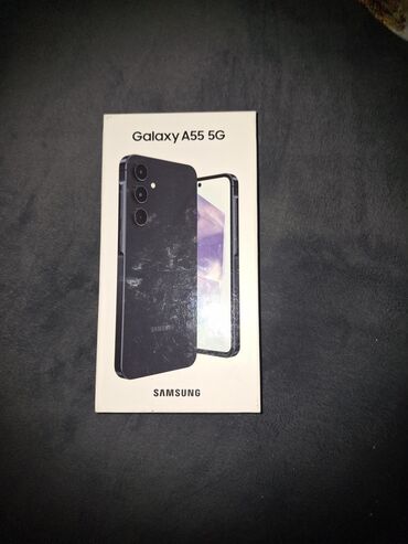 samsung 108 ekran tv: Samsung Galaxy A55, 256 GB, rəng - Göy