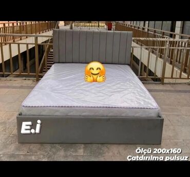 Çarpayılar: Yeni, İkinəfərlik çarpayı, Bazalı, Matrassız, Siyirməsiz, Azərbaycan — 2