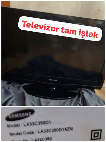 Nənnilər: Tv 82 ekran Gosterir sesidə cixir sadece ekraninda qara nazik xett var
