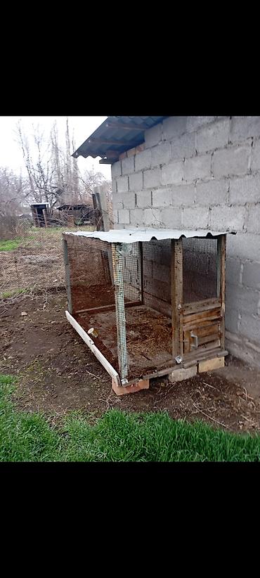 продаю авчарку: Продаётся добротная клетка/вольер для птицы! Прочная конструкция — 1