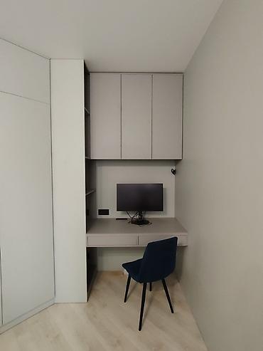 silver kitchen: Комплект офисной мебели, Новый, Шкаф, цвет - Серый — 2