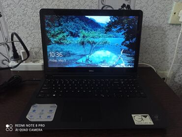 dell noutbuk: İşlənmiş Dell Inspiron, 16 ", Intel Core i7, < 128 GB, Ünvandan götürmə, Pulsuz çatdırılma, Ödənişli çatdırılma