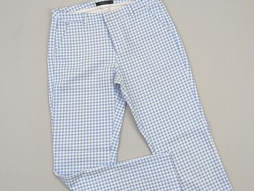 blekitne bluzki damskie: Material trousers, Mohito, S (EU 36), condition - Good