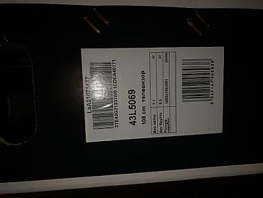 benk televizor: Yeni Televizor Toshiba 43" Ünvandan götürmə — 2