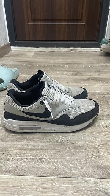 air force: Мужские кроссовки, 42.5, 43, Nike, Б/у, цвет - Серый, Самовывоз — 2
