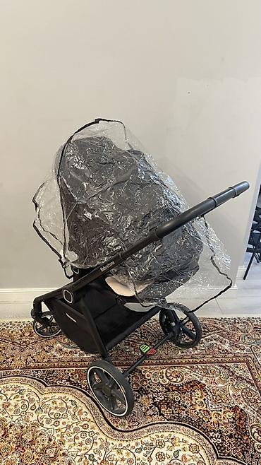 Коляски: Коляска, Babystone, цвет - Черный, Б/у, Платная доставка, Самовывоз — 7