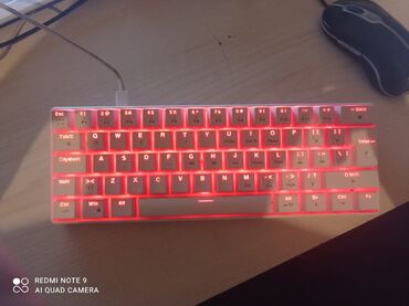 Klaviaturalar: GƏNCƏDƏ RGB oyun klavye t60 ve g102 logitech mausu muxtəlif reng ve — 7