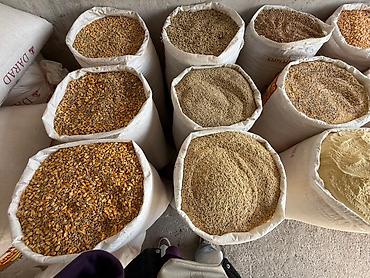 смесители кормов: Готовые дробленные смеси 3в1!!! Кукуруза Пшеница Ячмень Сами — 4