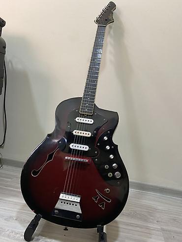 Elektro gitaralar: Tonika “Tornado” yarım-hollow elektrik gitara - Korpus: yarım-hollow — 38