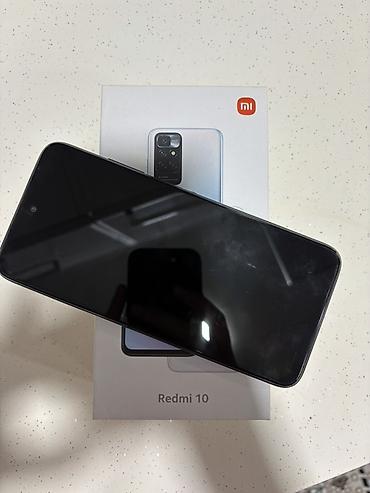telefonlae: Redmi 10, 128 GB, rəng - Qara, Barmaq izi — 3