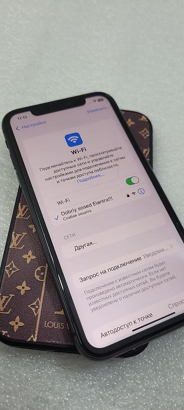 Apple iPhone: IPhone 11, Б/у, 64 ГБ, Черный, Чехол, 78 % — 5