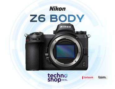 Fotokameralar: Nikon Z6 Body Sifariş ilə ✅ Hörmətli Müştərilər “Technoshop
