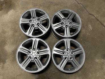 Литые Диски R 15 Toyota, Комплект, отверстий - 5, Б/у