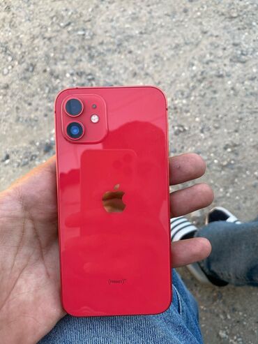ayfon 6: IPhone 12, 64 GB, Qırmızı, Face ID
