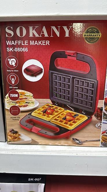 sonifer вафельница: Вафельница SOKANY SK-08066 - Мощность: 750 Вт — быстрый нагрев и — 1