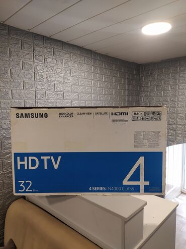 samsung tv ölçüleri: Yeni Televizor Samsung HD (1366x768), Ünvandan götürmə