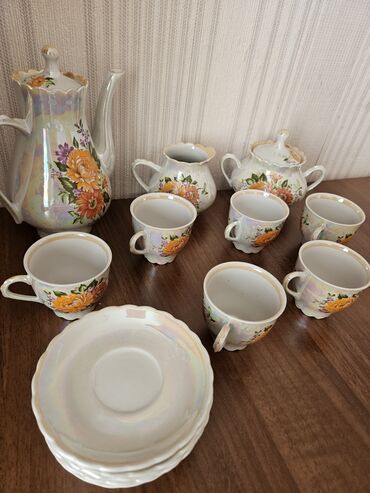 Qəhvə dəstləri və servizlər: Qəhvə dəsti, 6 nəfərlik, Rusiya — 9