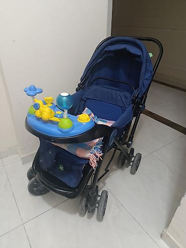 Uşaq arabaları: Klassik gəzinti arabası, Mothercare, İşlənmiş, Cins: Oğlan, Yaş: 6-12 ay, Ünvandan götürmə, Ödənişli çatdırılma — 4