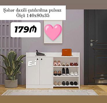Ağ rəngli giriş üçün ayaqqabılıq və konsol kombinasiyası - Ölçü: 140 lalafo.az -da Ağ rəngli giriş üçün ayaqqabılıq və konsol kombinasiyası - Ölçü: 140