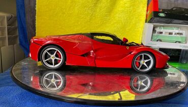 Avtomobil modelləri: Коллекционная модель Ferrari LaFerrari rosso red 2013 Hot Wheels — 17
