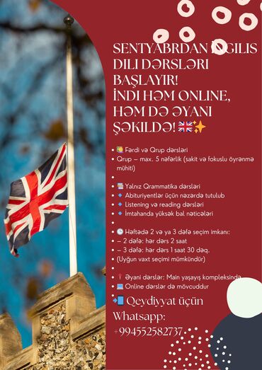 ingilis dili muellimi vakansiya 2020: Müəllim tələb olunur, Xarici dillər